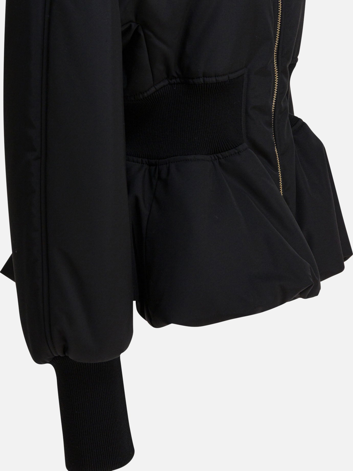 Bomber jackets Solid colour  Black - Alaïa Women | PDP | VIETTI Online Store | thumbnail_4