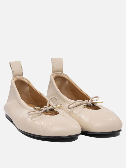 Ballerine classiche 100% leather  Bianco - Alohas Donna | PLP | VIETTI Online Store | 2
