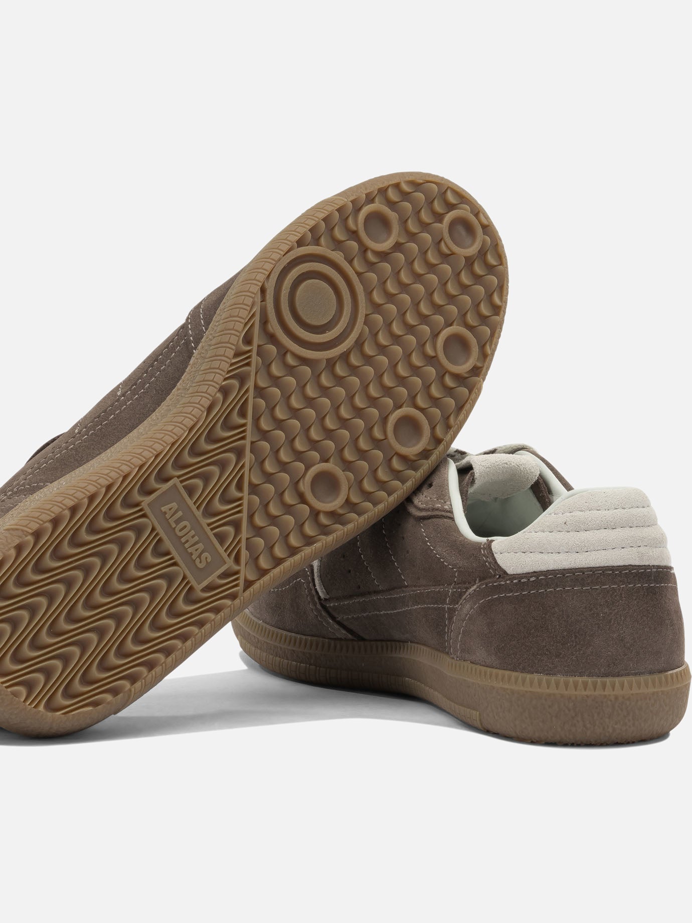 Low top sneakers 100% cow suede - 100% rubber  Brown - Alohas Women | PDP | VIETTI Online Store | thumbnail_5