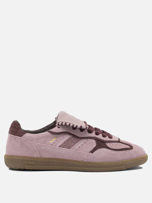 Low top sneakers 100% suede - 100% rubber  Pink - Alohas Women | PLP | VIETTI Online Store 
