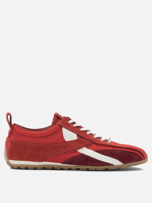 Low top sneakers 100% cow leather - 100% rubber  Red - Alohas Women | PLP | VIETTI Online Store 
