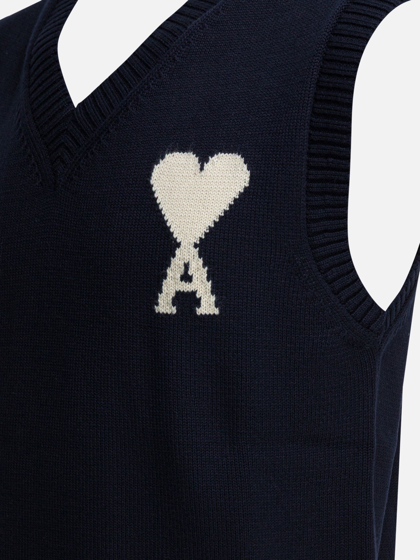 Vests Logo  Blue - Ami Paris Men | PDP | VIETTI Online Store | thumbnail_4