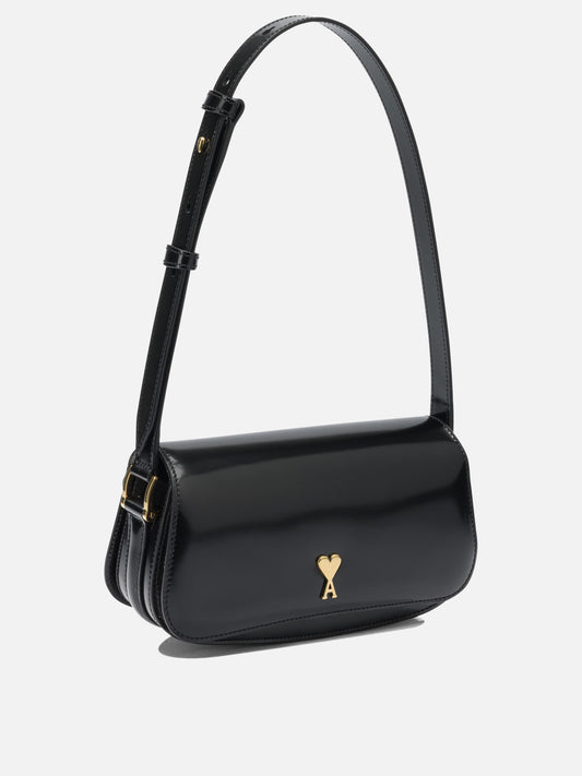 Small bags 100% calf leather - Lining: 100% lamb leather  Black - Ami Paris Women | PLP | VIETTI Online Store | 2
