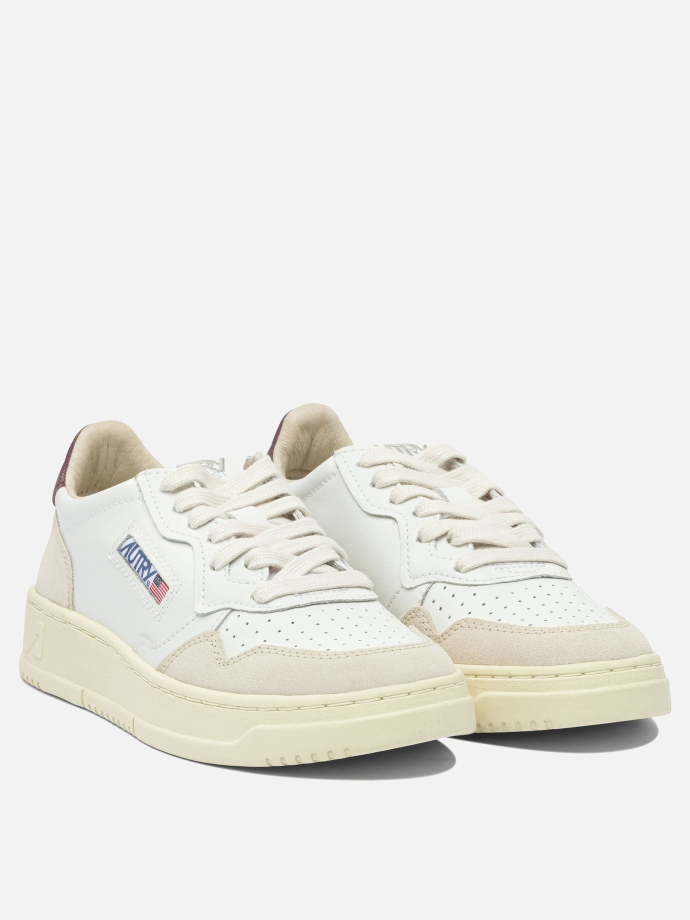 Low top sneakers 90% cow leather 10% nylon - 100% rubber  White - Autry Women | PDP | VIETTI Online Store | Zoom-Modal_2

