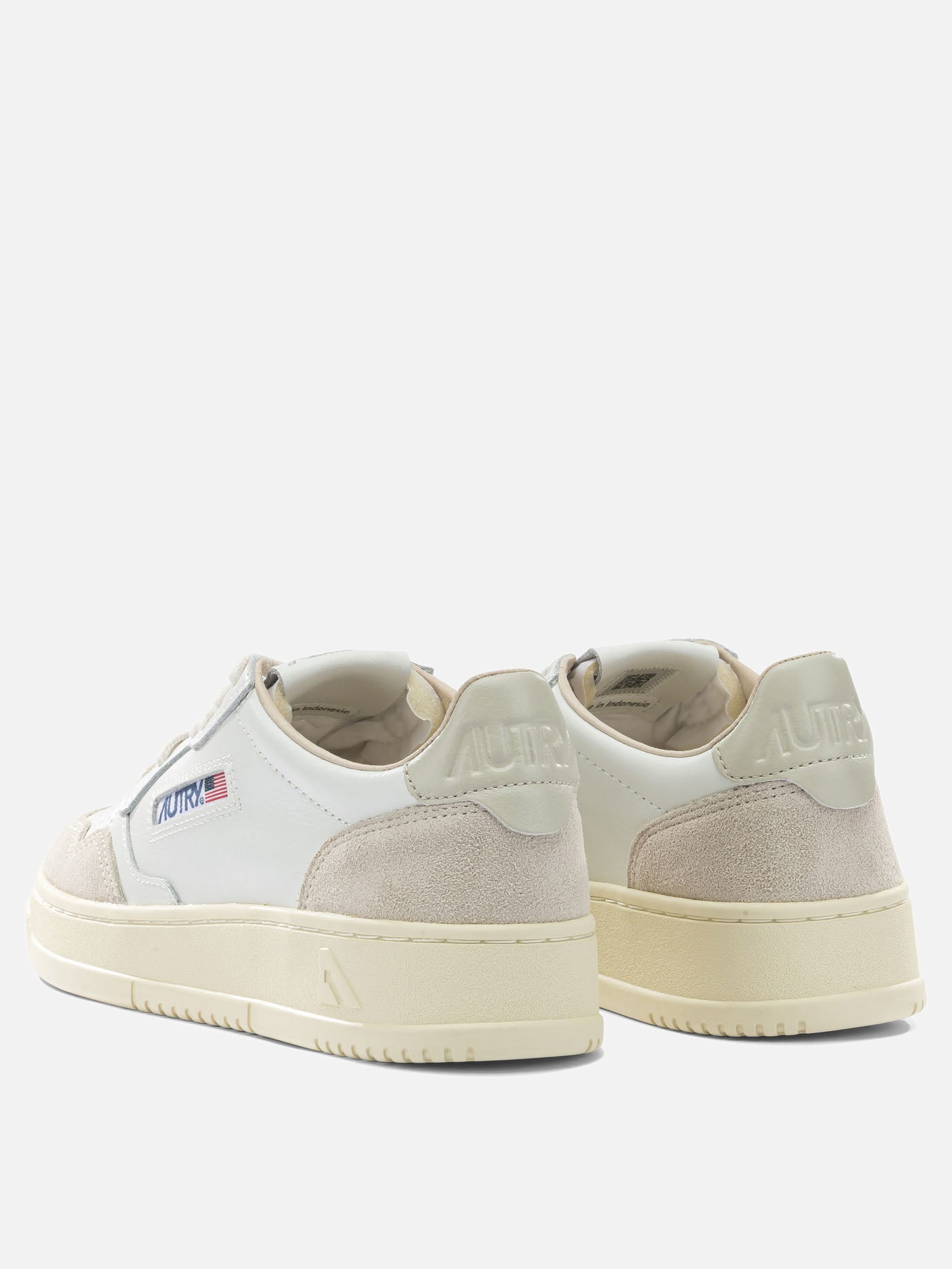 Low top sneakers 70% leather 20% suede 10% nylon  White - Autry Women | PDP | VIETTI Online Store | Zoom-Modal_4
