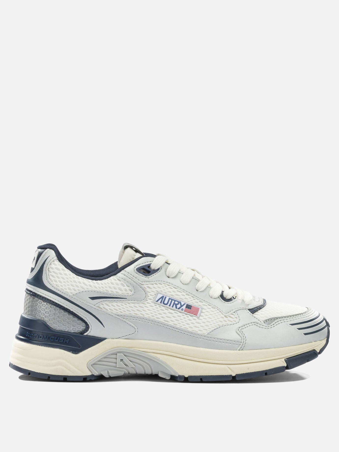 Low top sneakers 50% leather 50% mesh - 100% rubber  Silver - Autry Men | PDP | VIETTI Online Store | Zoom-Modal
