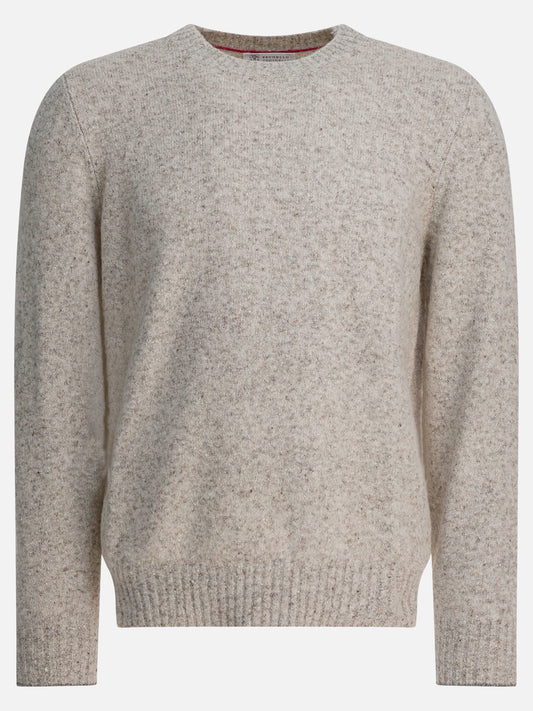 Maglioni girocollo Solid colour  Grigio - Brunello Cucinelli Uomo | PDP | VIETTI Online Store 
