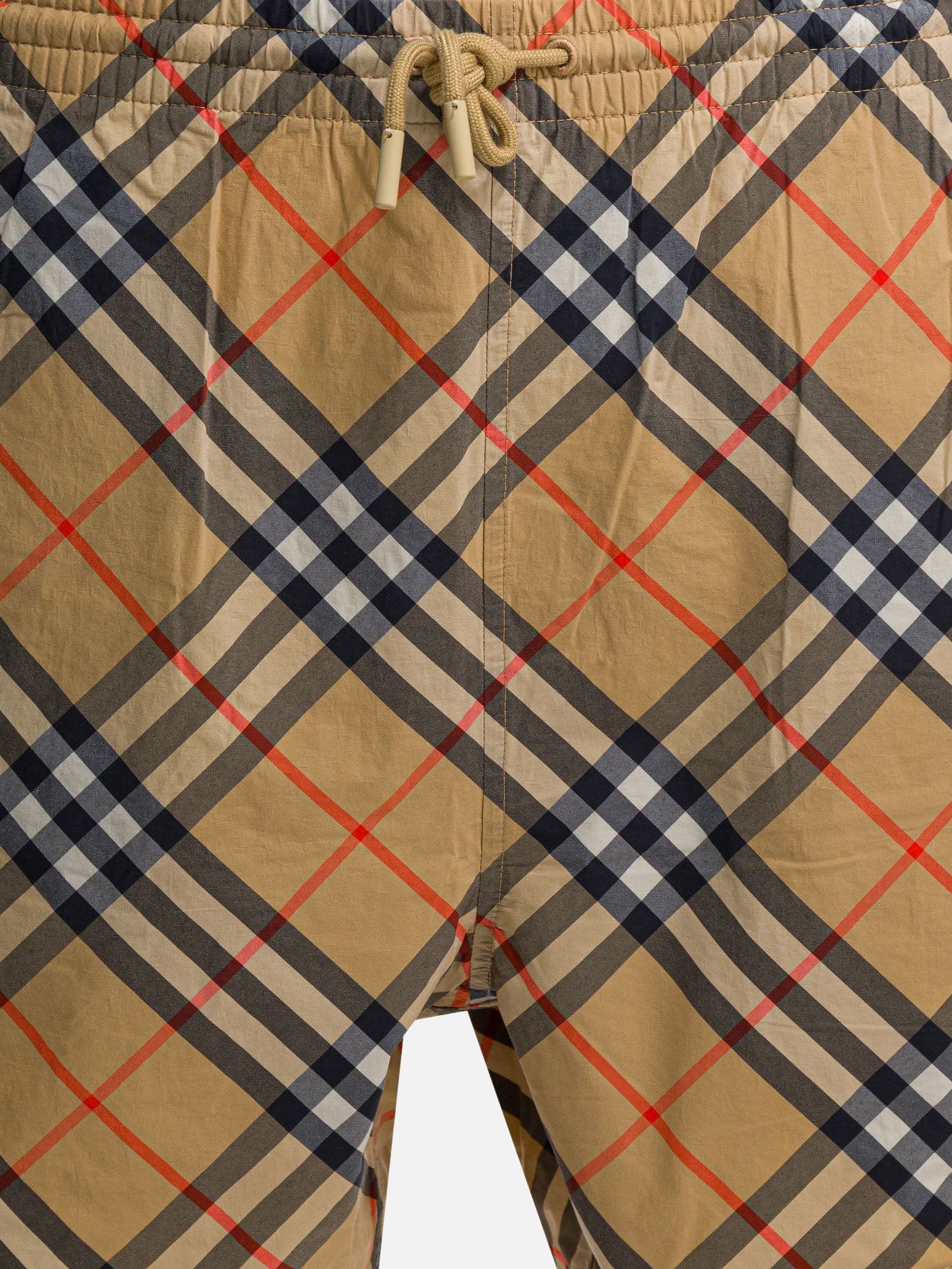 Swim shorts Check  Beige - Burberry Men | PDP | VIETTI Online Store | Zoom-Modal_3
