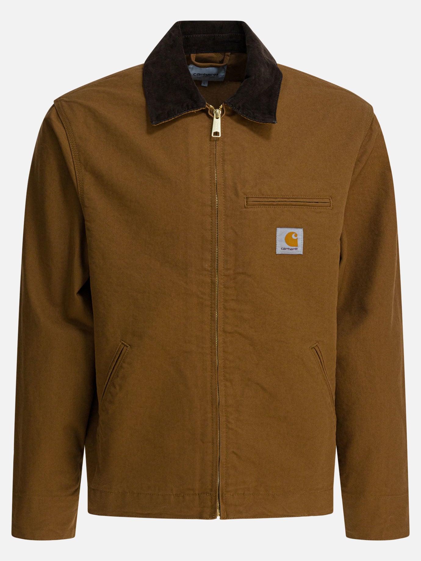 Overshirt jackets Solid colour  Brown - Carhartt WIP Men | PDP | VIETTI Online Store | Zoom-Modal
