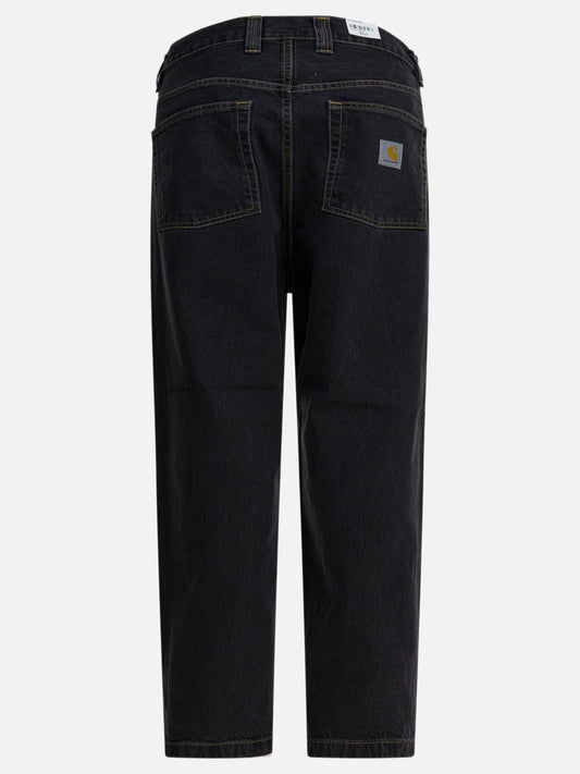 Jeans a gamba larga Solid colour  Nero - Carhartt WIP Uomo | PLP | VIETTI Online Store | 2

