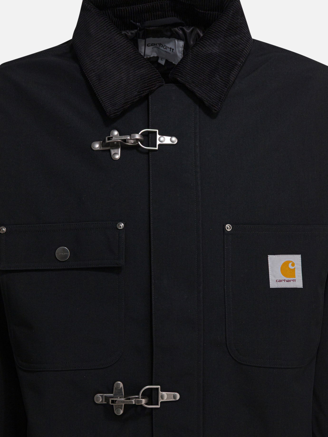 Impermeabili & Trench Logo  Nero - Carhartt WIP Uomo | PDP | VIETTI Online Store | thumbnail_3