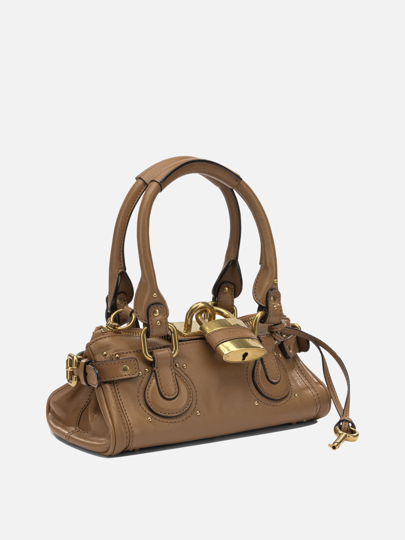 Small bags 100% buffalo leather - Other fabric: 100% cotton  Brown - Chloé Women | PDP | VIETTI Online Store | Zoom-Modal_2
