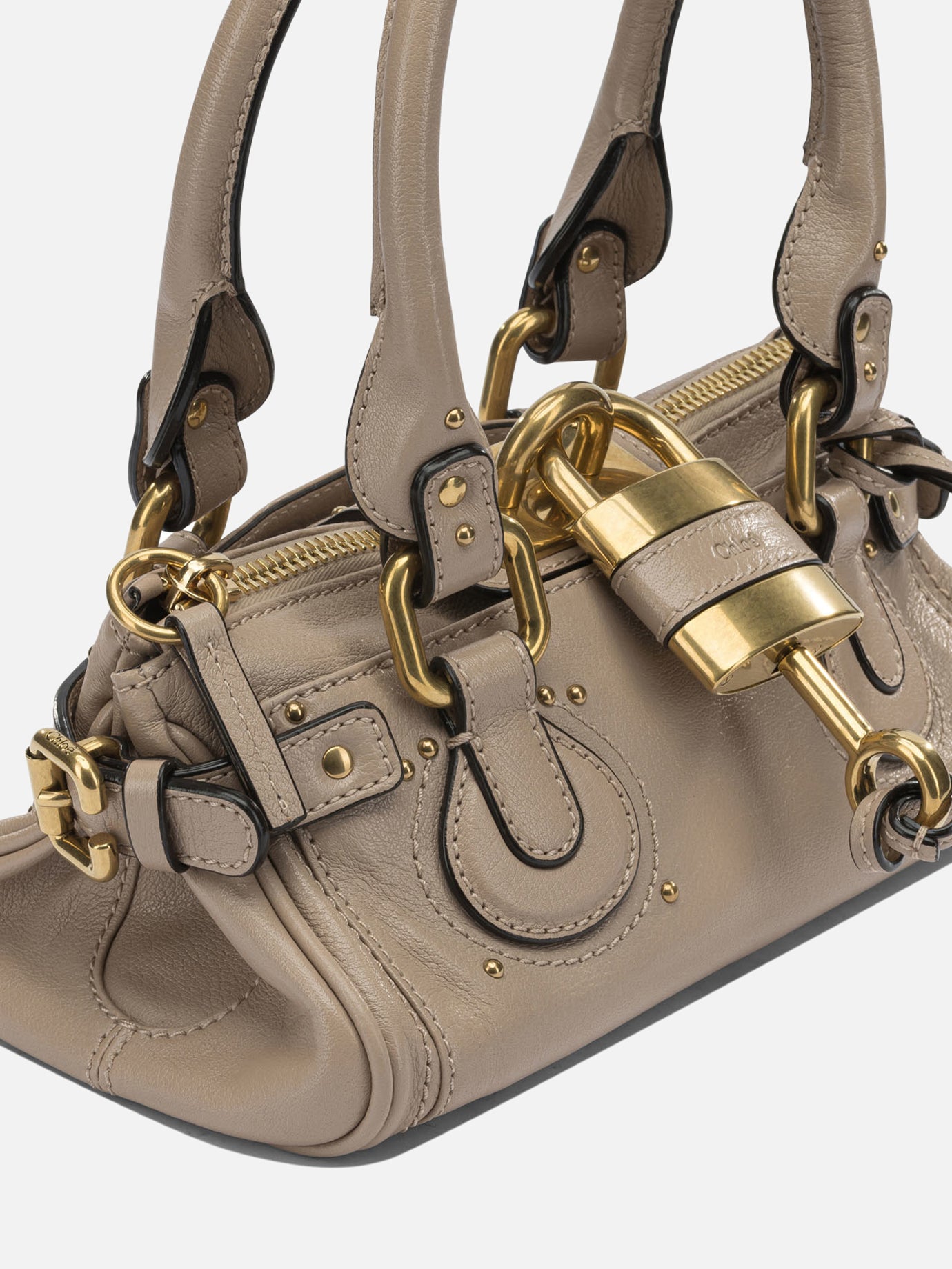 Small bags 100% buffalo leather - Other fabric: 100% cotton  Pink - Chloé Women | PDP | VIETTI Online Store | thumbnail_4