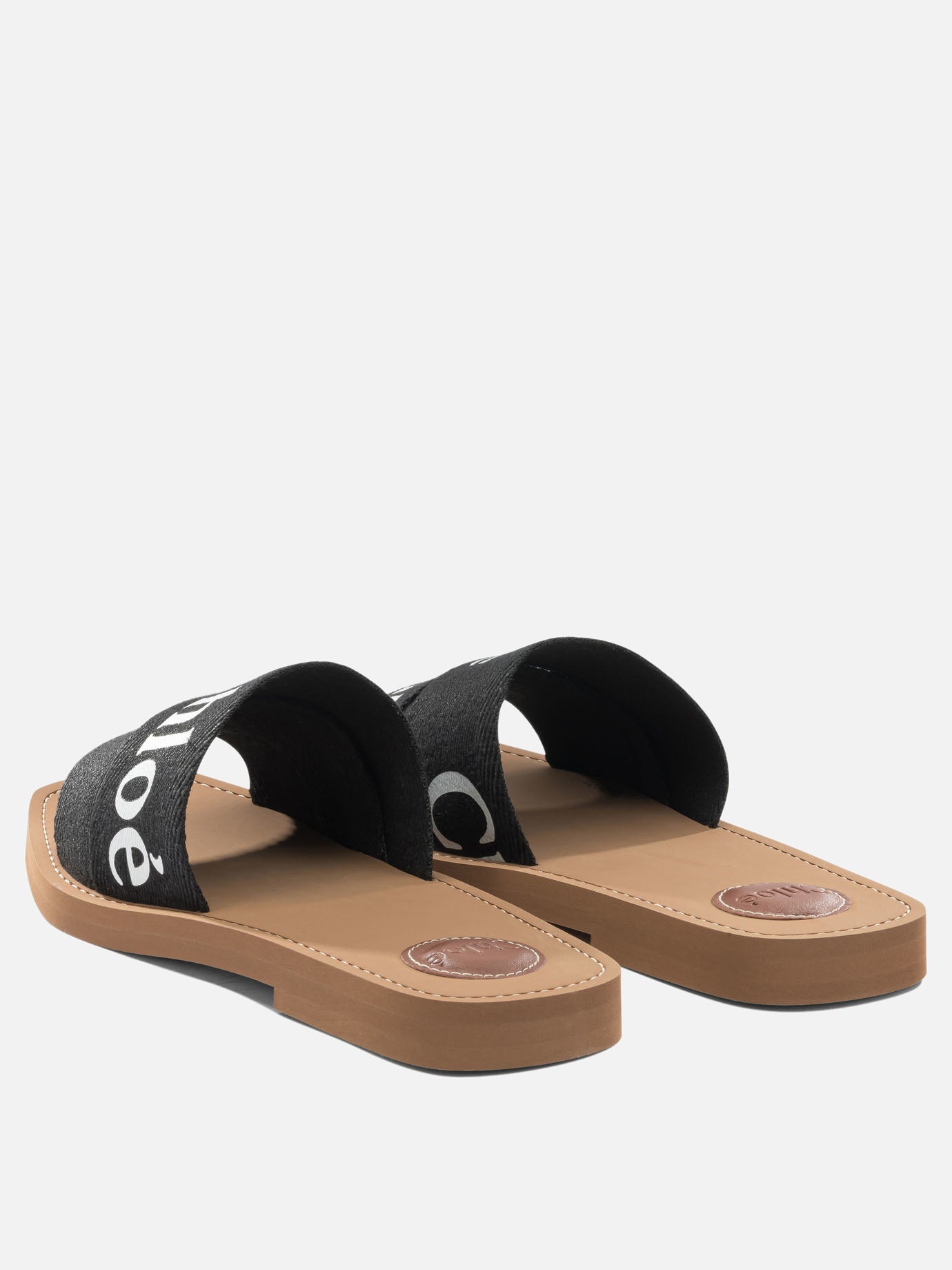 Flat sandals 100% ethylene vinyl acetate - 95% ethylene vinyl acetate 5% cow leather  Black - Chloé Women | PDP | VIETTI Online Store | Zoom-Modal_4
