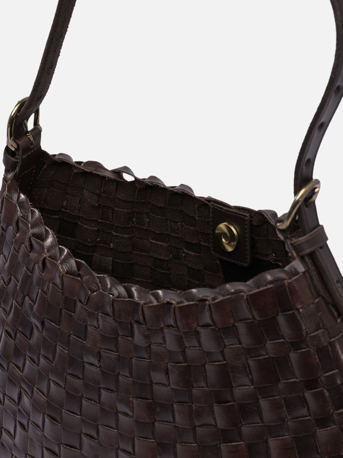 Medium bags 100% buffalo calf leather  Brown - Dragon Diffusion Women | PDP | VIETTI Online Store | Zoom-Modal_5
