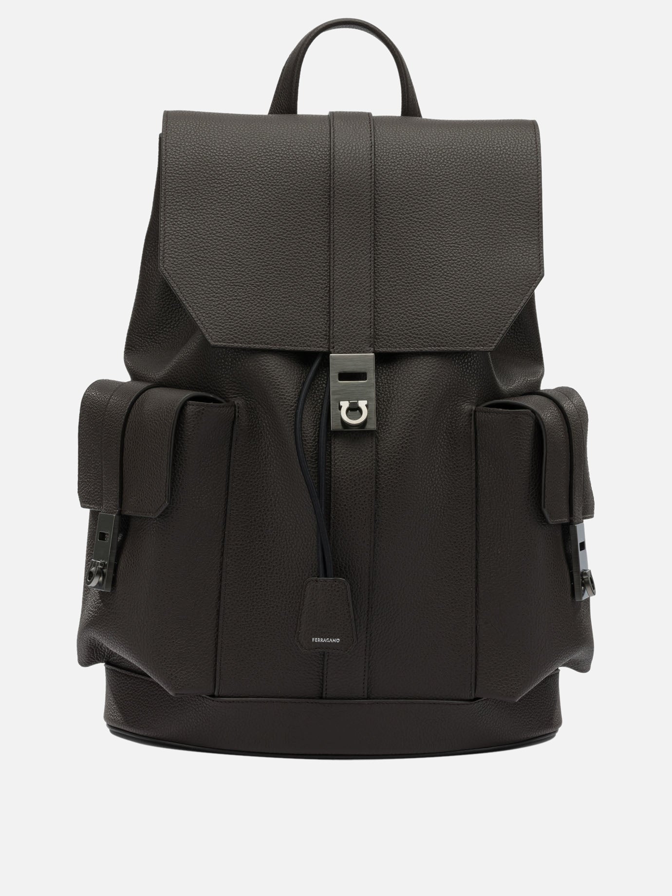 Classic backpacks 0784955  Brown - Ferragamo Men | PDP | VIETTI Online Store | Zoom-Modal
