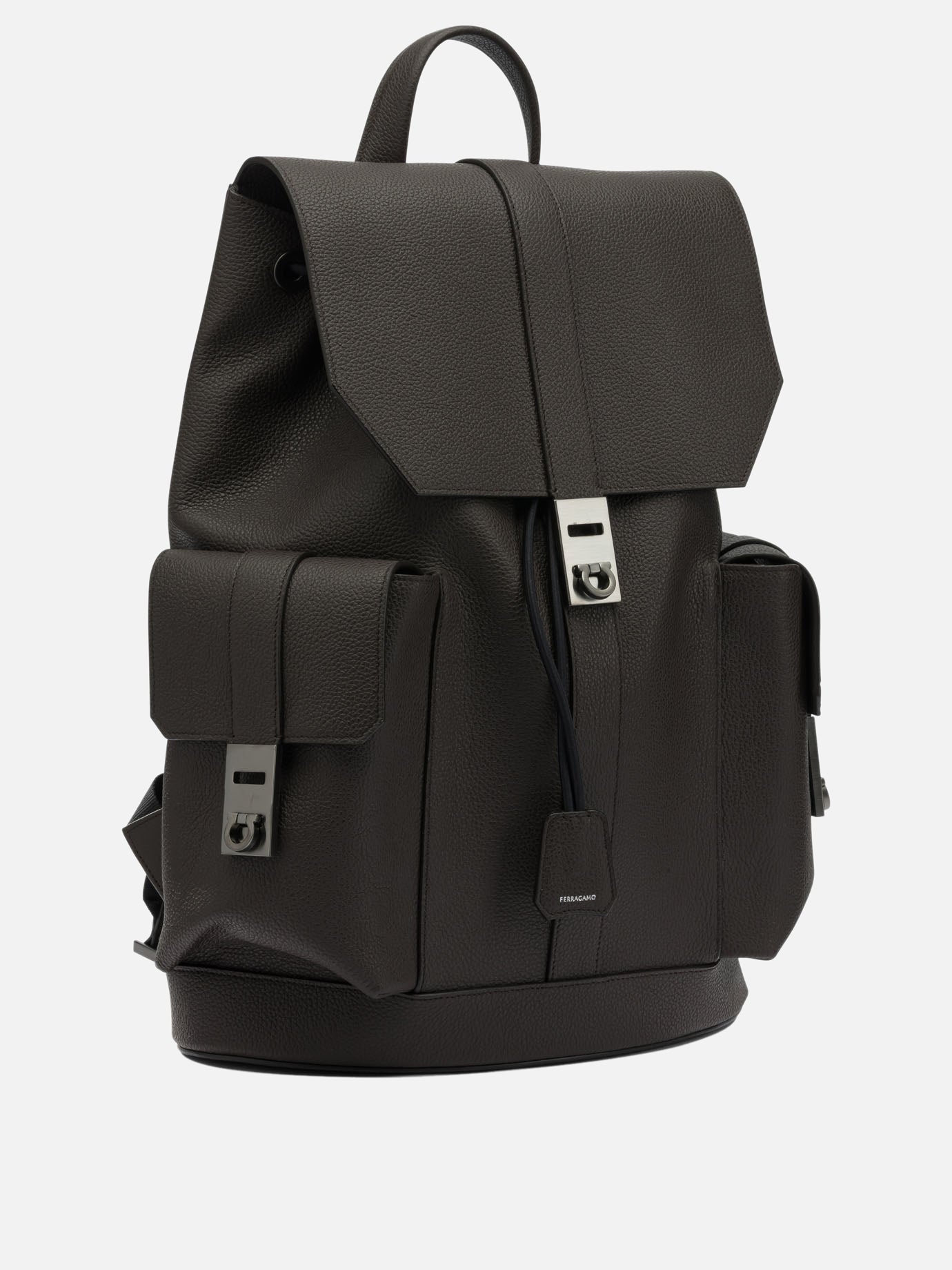 Classic backpacks 0784955  Brown - Ferragamo Men | PDP | VIETTI Online Store | Zoom-Modal_2
