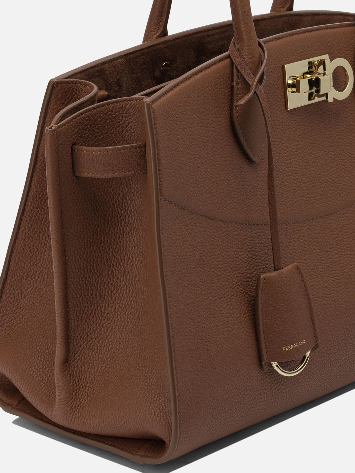 Medium bags 0785997  Brown - Ferragamo Women | PDP | VIETTI Online Store | thumbnail_4