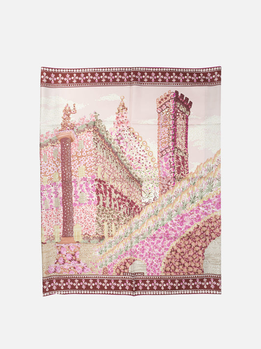 Silk scarves 0789938  Bordeaux - Ferragamo Women | PLP | VIETTI Online Store 
