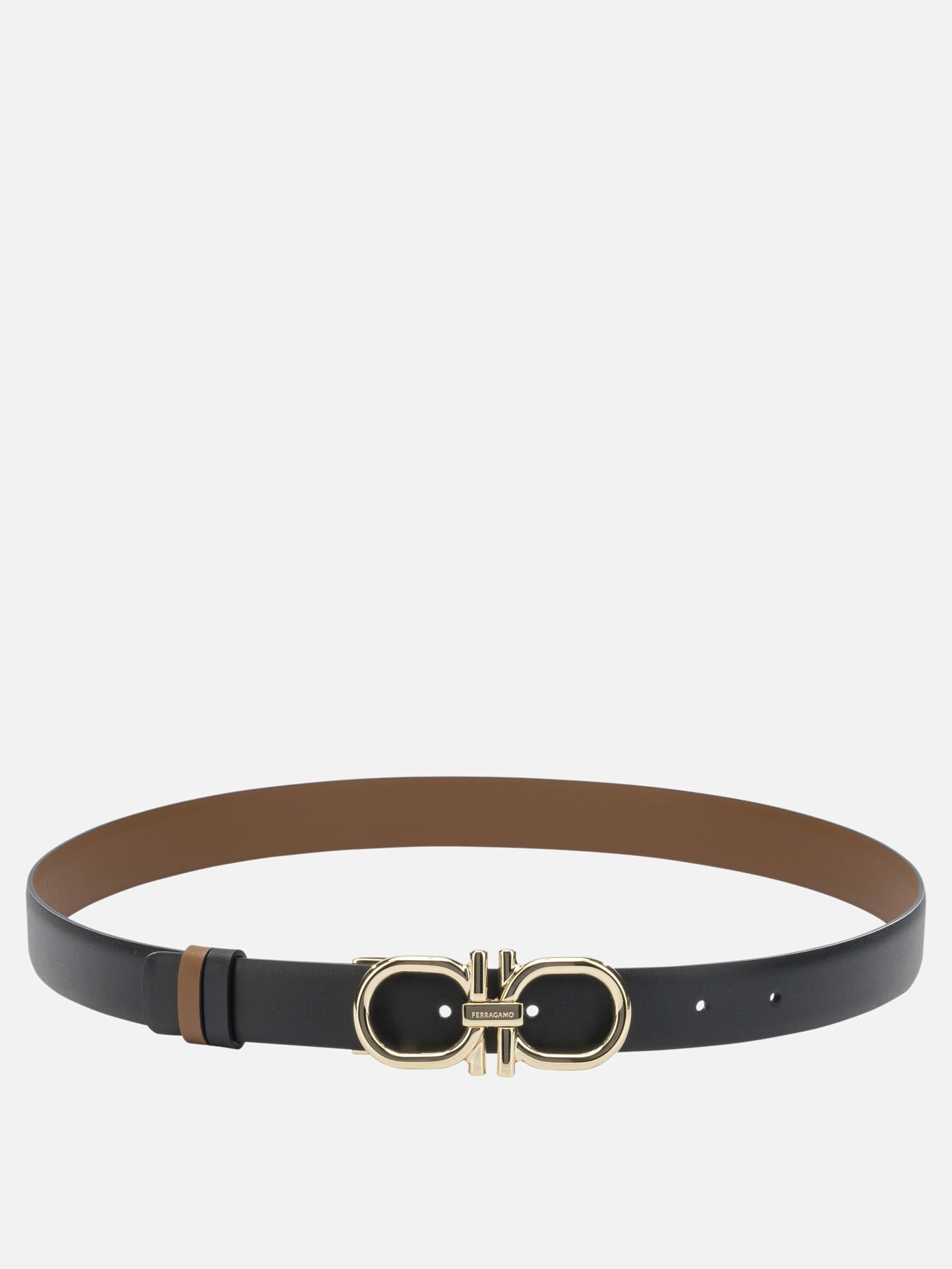 Leather belts 0790123  Black - Ferragamo Women | PDP | VIETTI Online Store | Zoom-Modal
