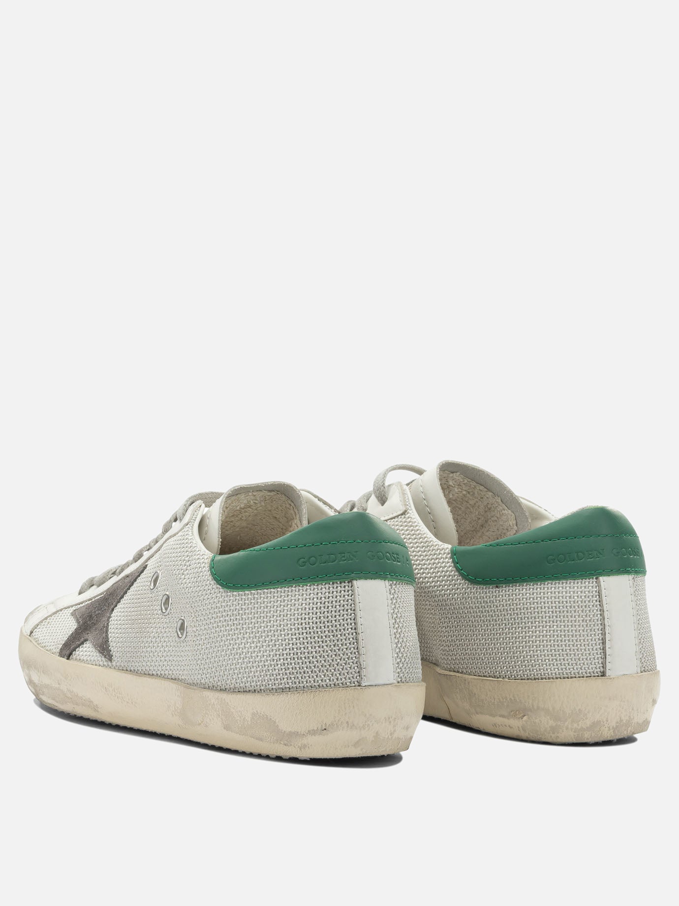 Low top sneakers 50% cow leather 50% polyester - 100% rubber  Silver - Golden Goose Men | PDP | VIETTI Online Store | Zoom-Modal_4
