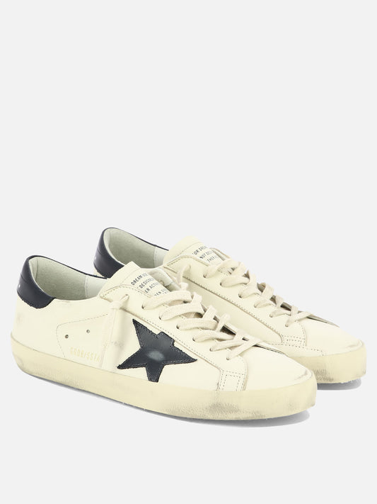 Sneaker basse 93% ovine leather 7% cow leather - 100% rubber  Beige - Golden Goose Uomo | PDP | VIETTI Online Store | 2
