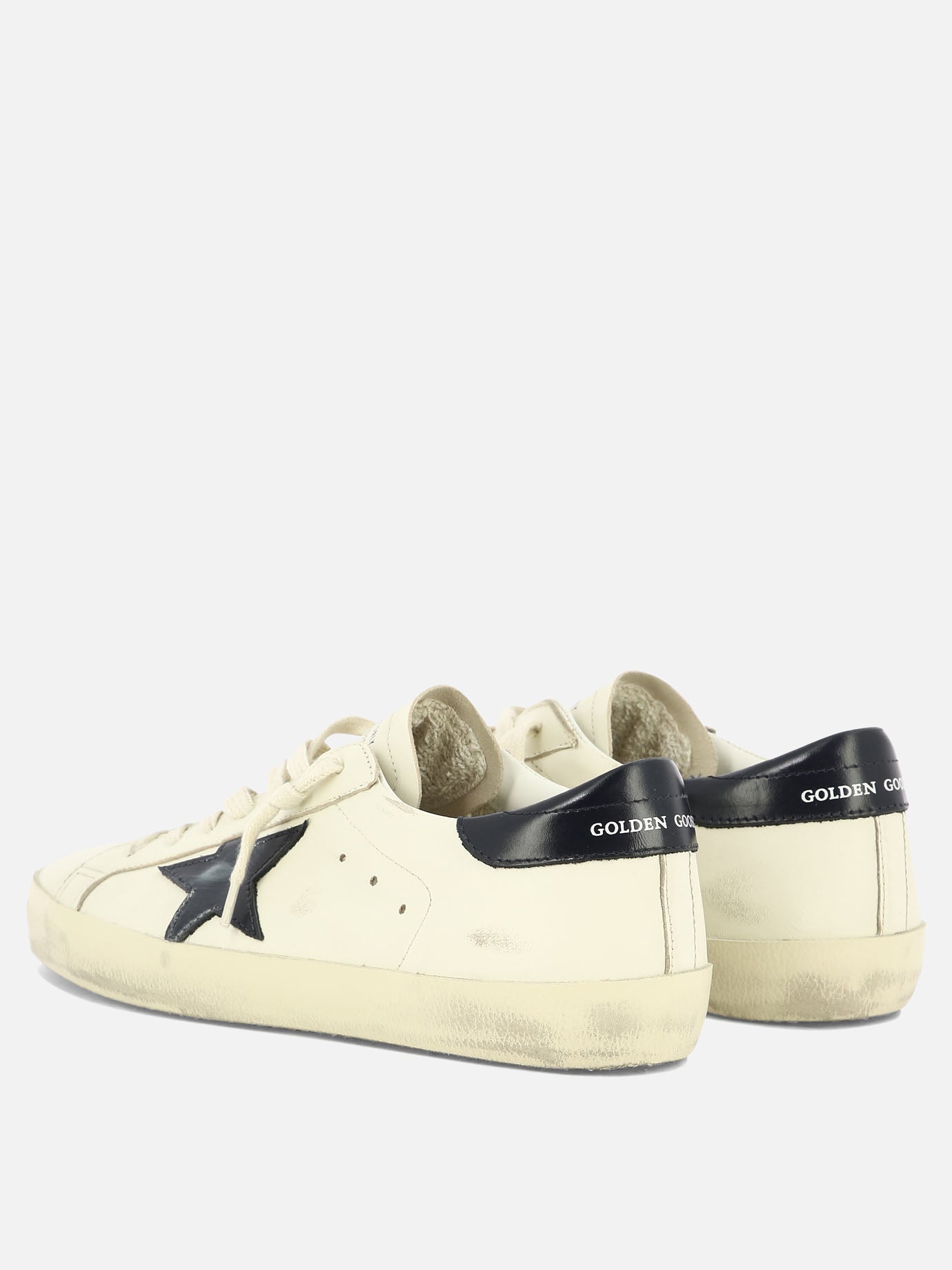 Sneaker basse 93% ovine leather 7% cow leather - 100% rubber  Beige - Golden Goose Uomo | PDP | VIETTI Online Store | Zoom-Modal_4
