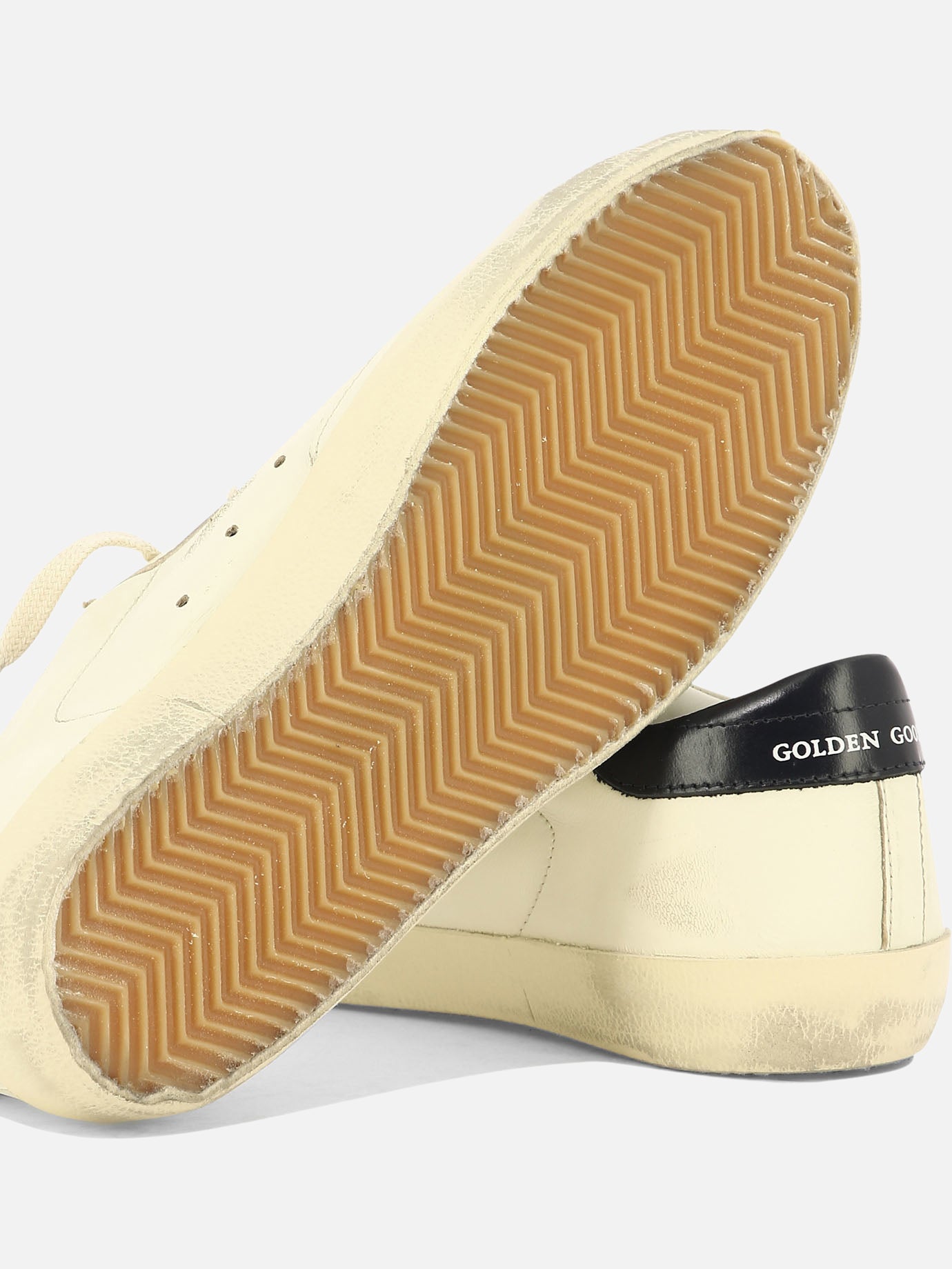 Sneaker basse 93% ovine leather 7% cow leather - 100% rubber  Beige - Golden Goose Uomo | PDP | VIETTI Online Store | thumbnail_5