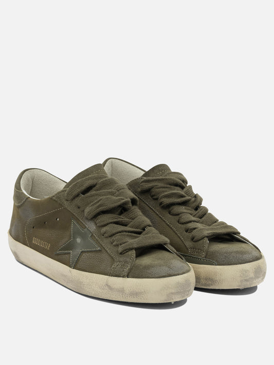 Low top sneakers 100% calf leather - 100% rubber  Green - Golden Goose Men | PDP | VIETTI Online Store | 2
