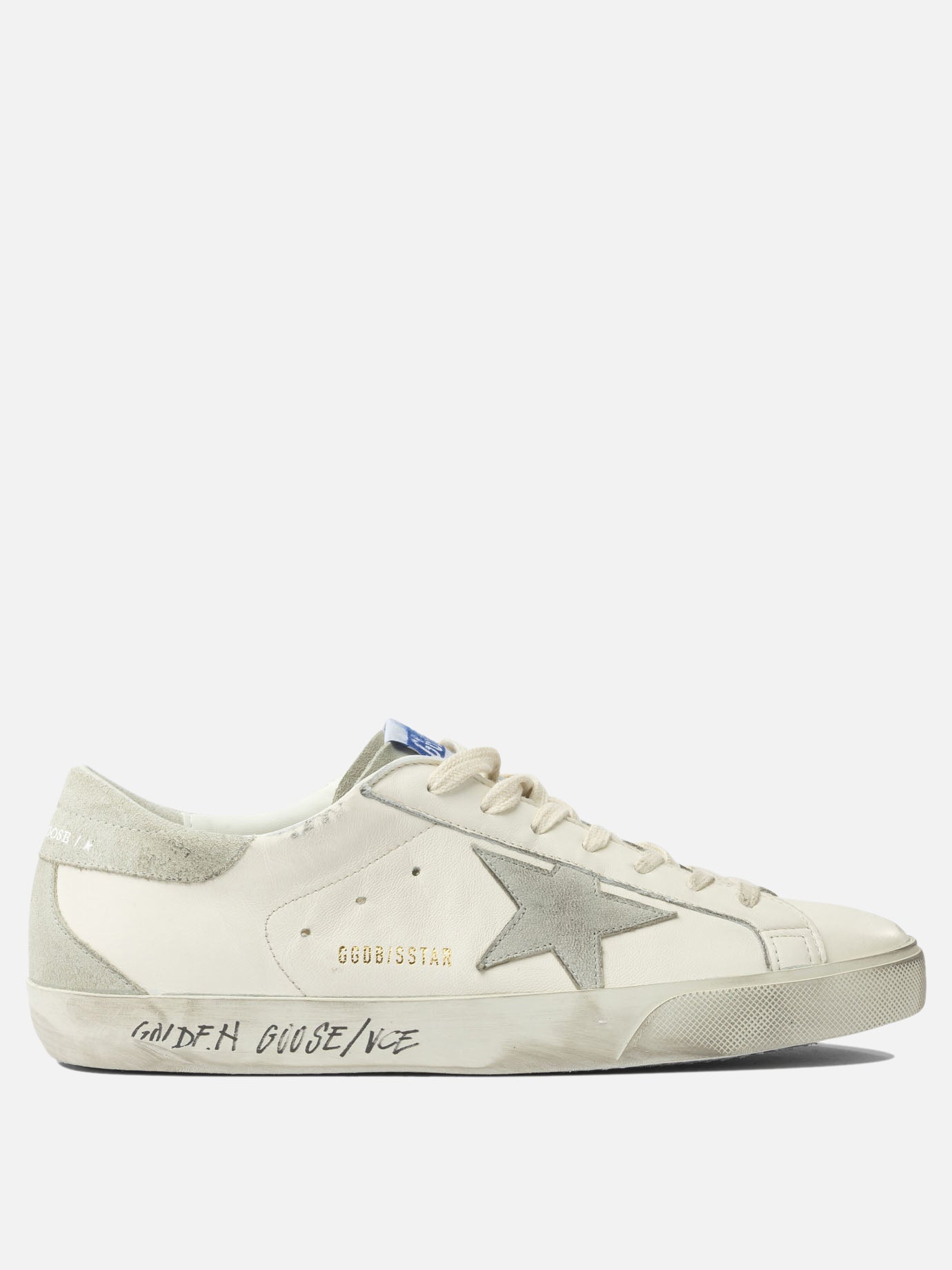 Sneaker basse 69% ovine leather 31% cow leather - 100% rubber  Bianco - Golden Goose Uomo | PDP | VIETTI Online Store | thumbnail