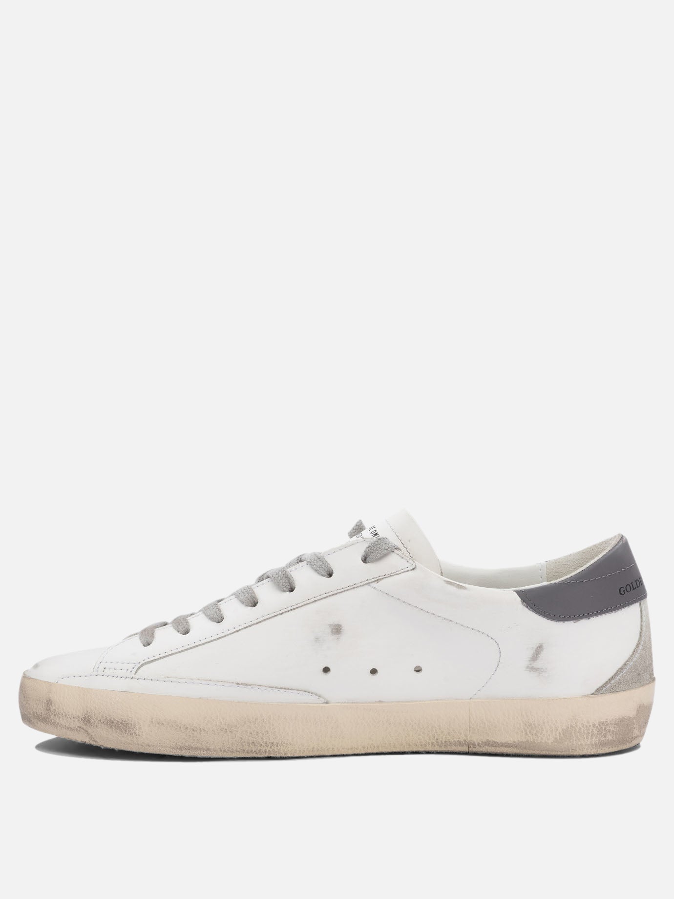 Sneaker basse 100% leather - 100% rubber  Bianco - Golden Goose Uomo | PDP | VIETTI Online Store | thumbnail_3