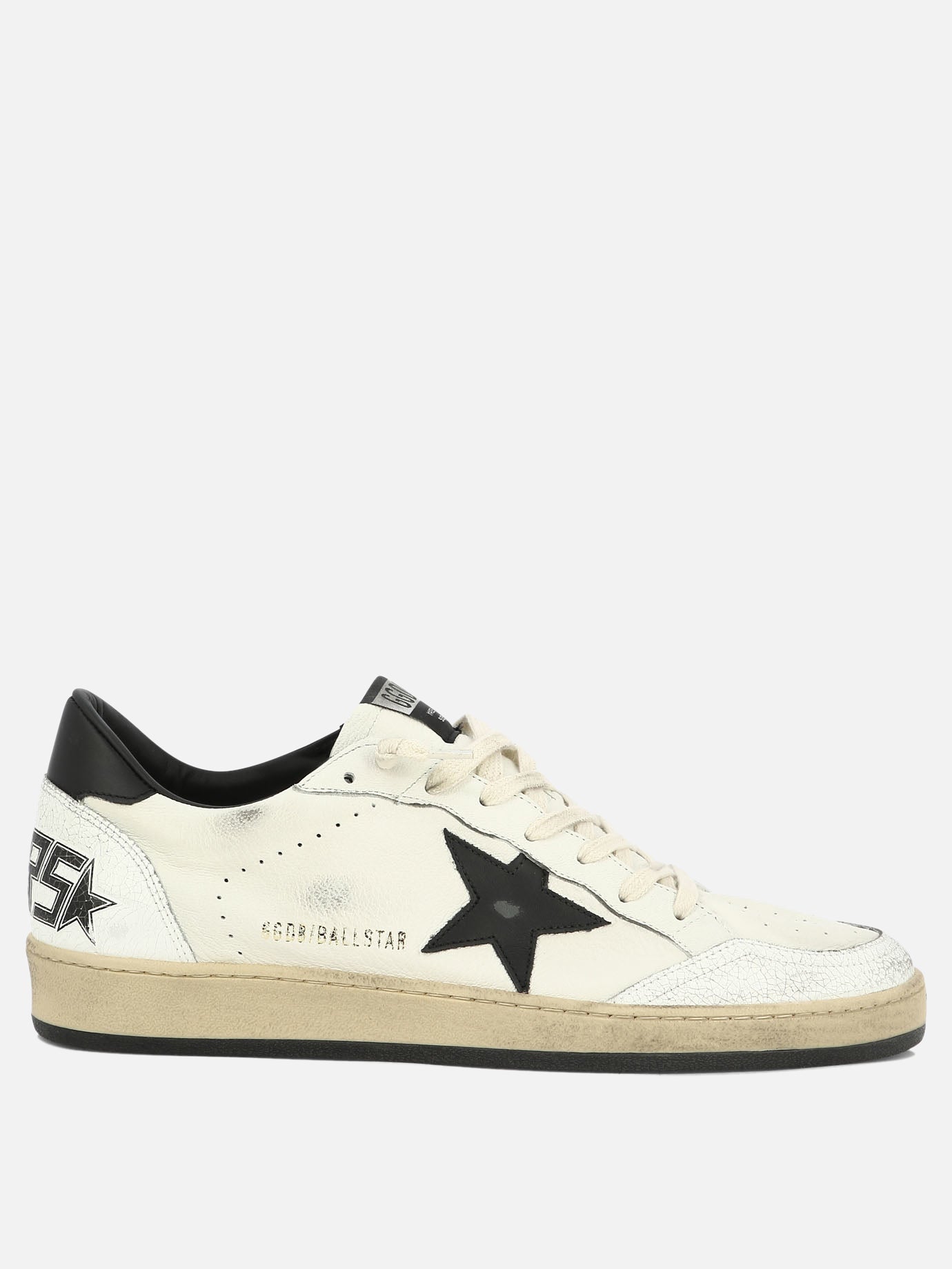 Low top sneakers 74% goat leather 26% cow leather - 100% rubber  White - Golden Goose Men | PDP | VIETTI Online Store | Zoom-Modal
