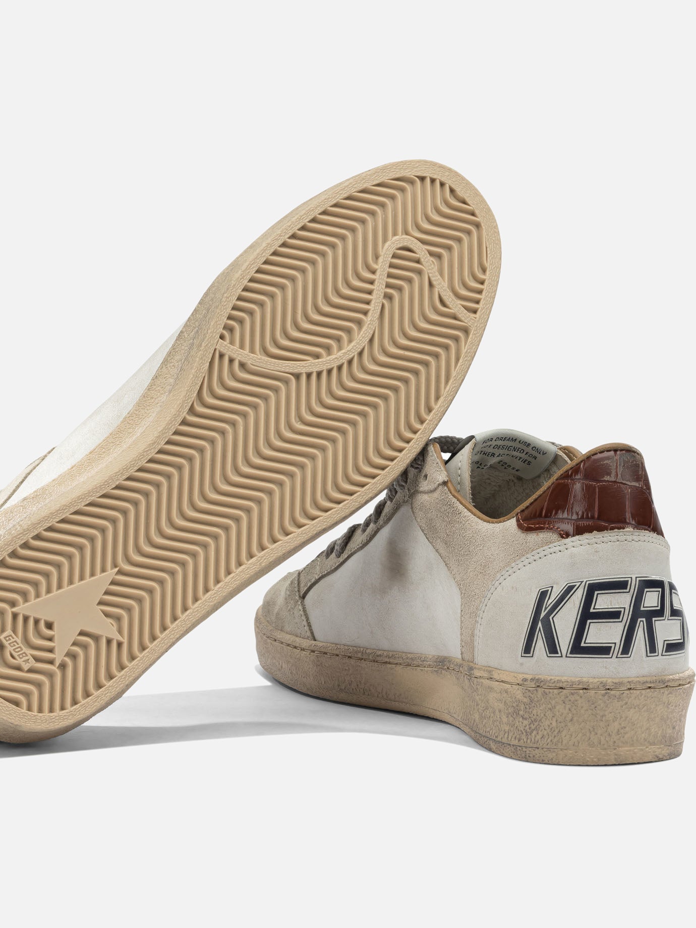 Low top sneakers 72% ovine leather 28% cow leather - 100% rubber  White - Golden Goose Men | PDP | VIETTI Online Store | Zoom-Modal_5
