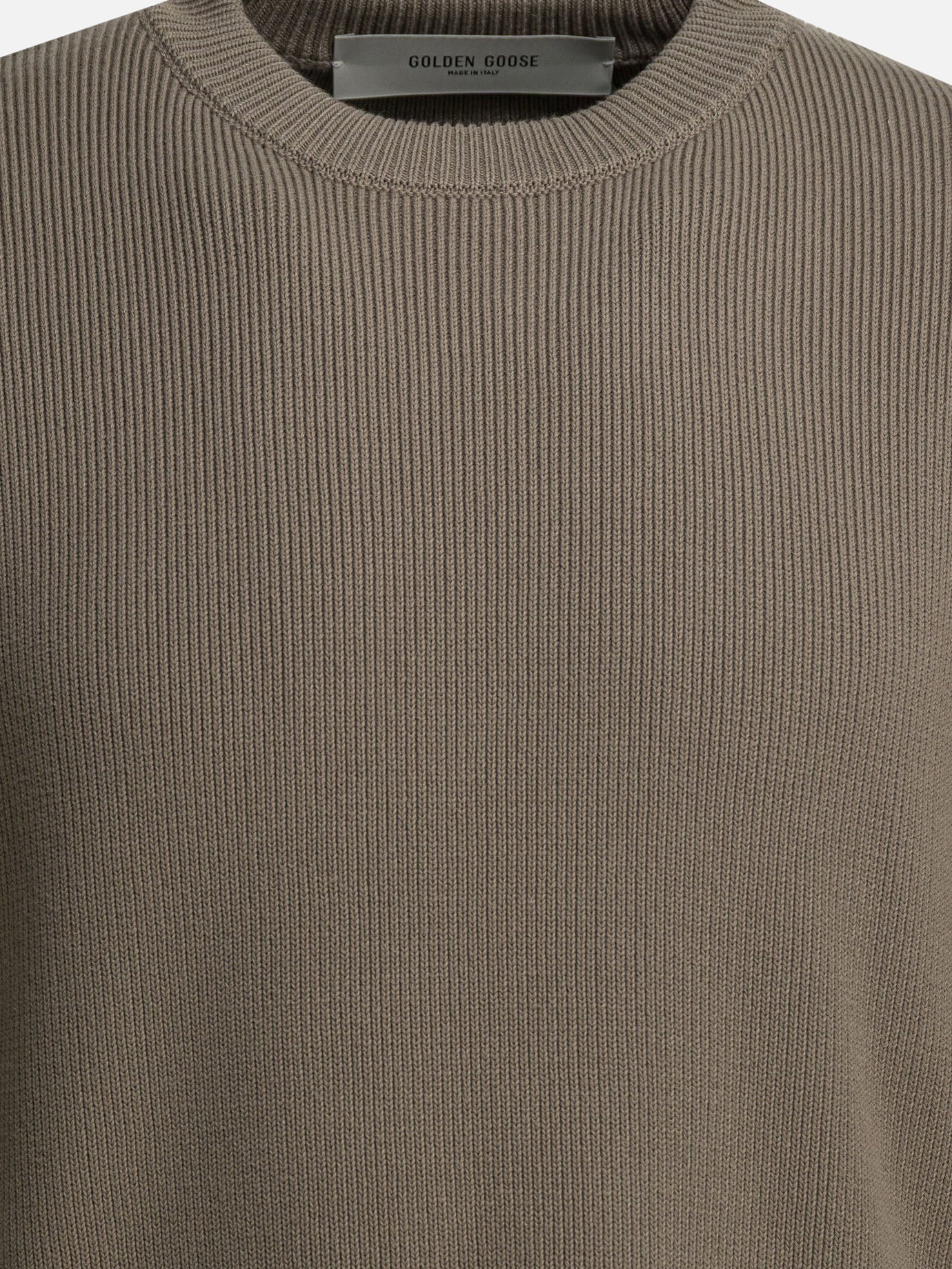 Crewneck sweaters Logo  Beige - Golden Goose Men | PDP | VIETTI Online Store | Zoom-Modal_3
