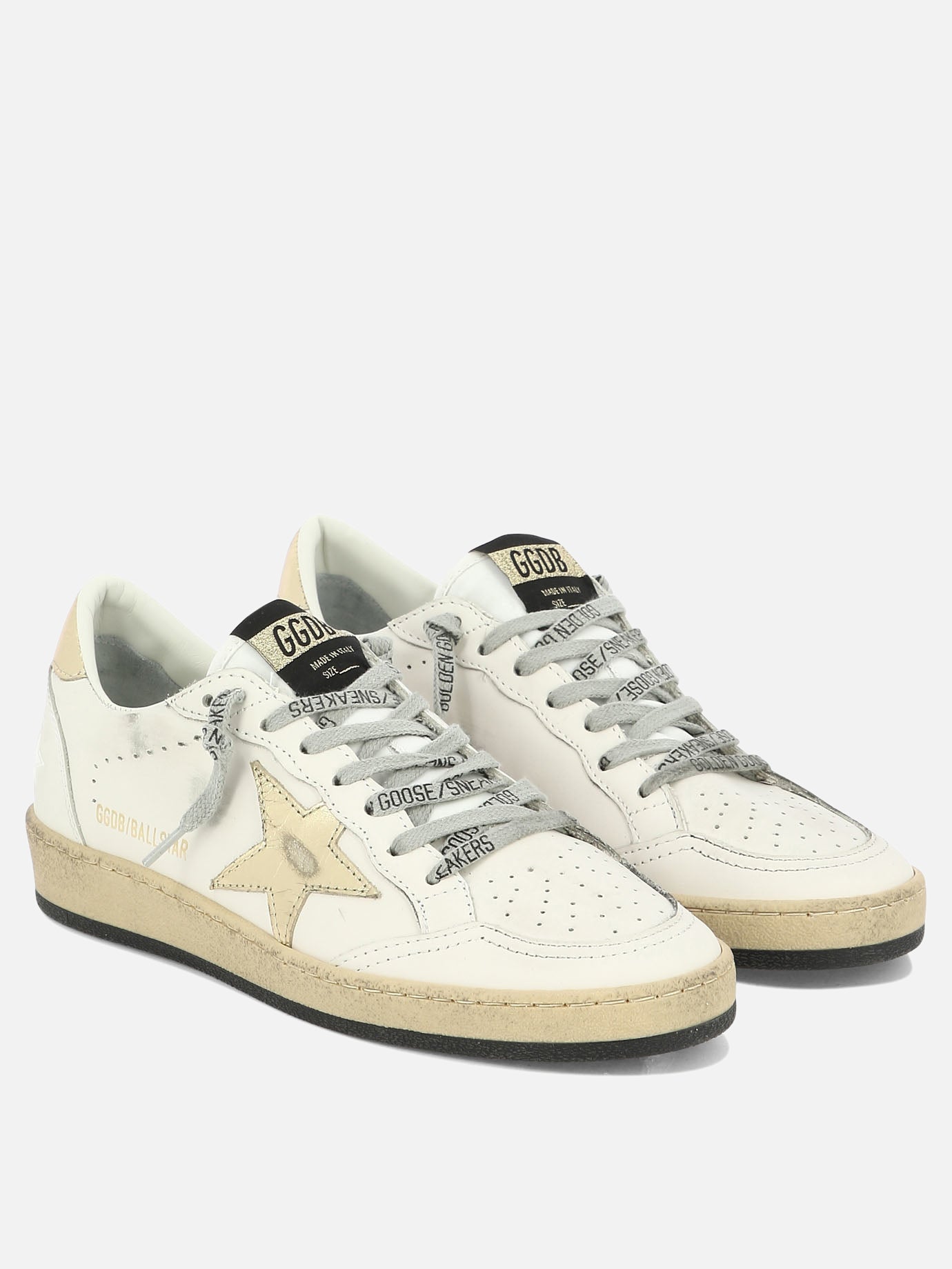 Sneaker basse 92% cow leather 8% polyamide - 100% rubber  Bianco - Golden Goose Donna | PDP | VIETTI Online Store | Zoom-Modal_2
