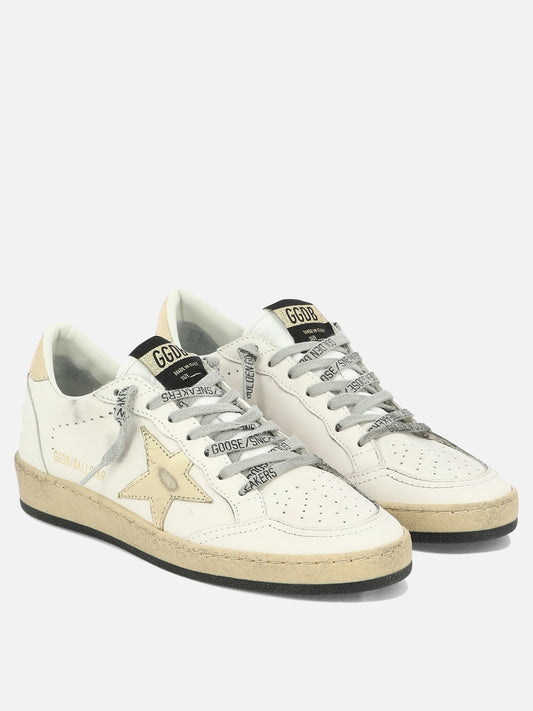Low top sneakers 92% cow leather 8% polyamide - 100% rubber  White - Golden Goose Women | PDP | VIETTI Online Store | 2
