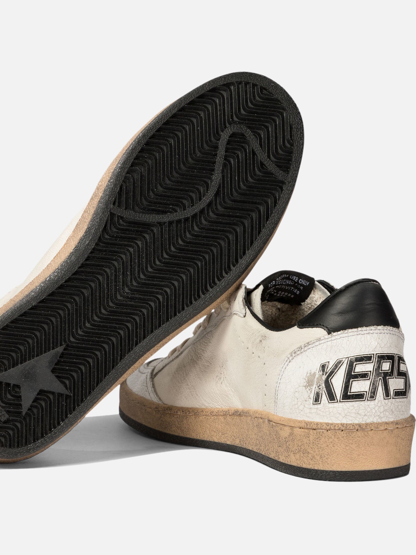 Sneaker basse 74% goat leather 26% cow leather - 100% rubber  Bianco - Golden Goose Donna | PDP | VIETTI Online Store | thumbnail_5