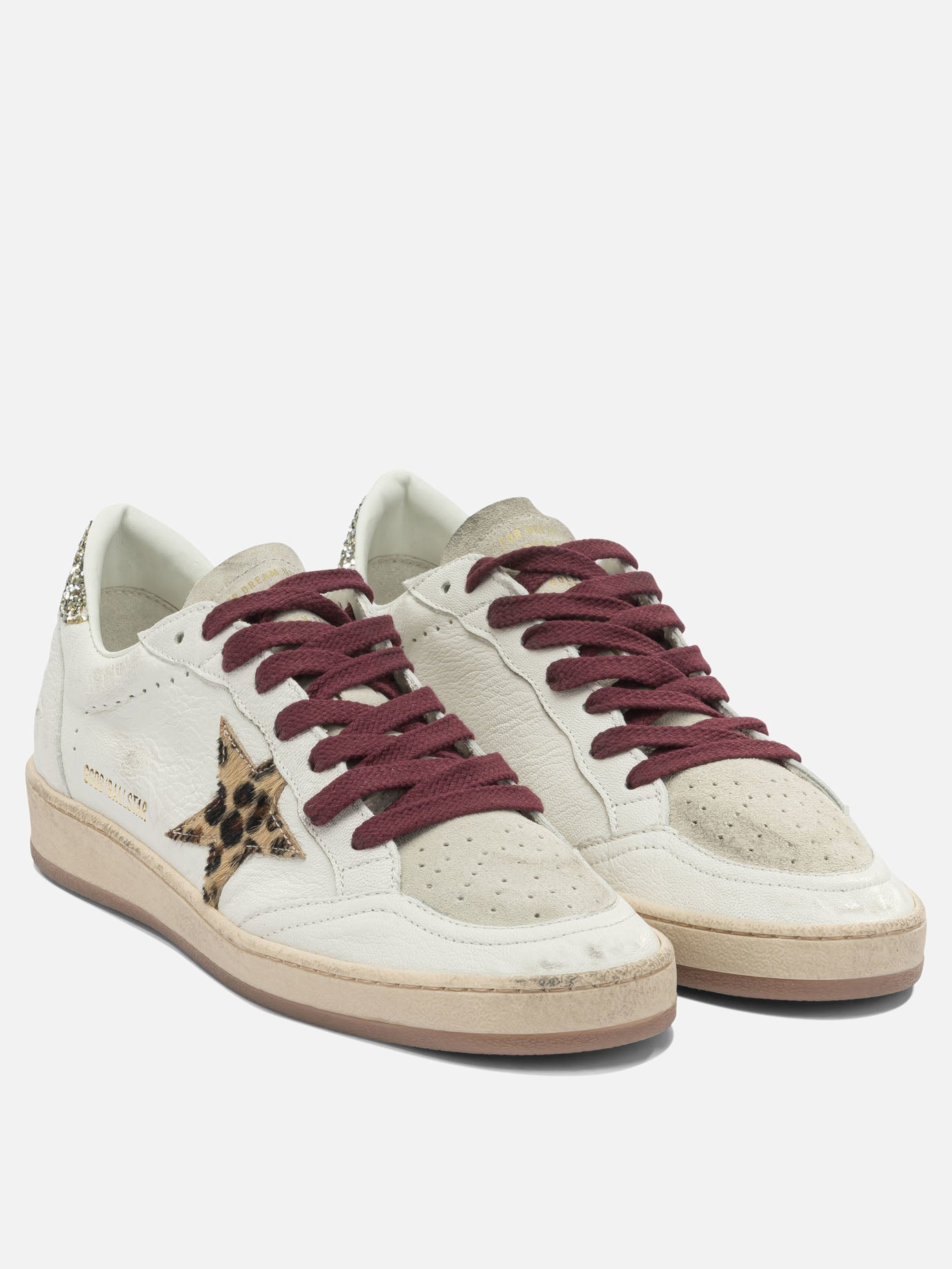 Sneaker basse 78% ovine leather 18% cow leather 3% polyethylene 1% cotton - 100% rubber  Bianco - Golden Goose Donna | PDP | VIETTI Online Store | Zoom-Modal_2
