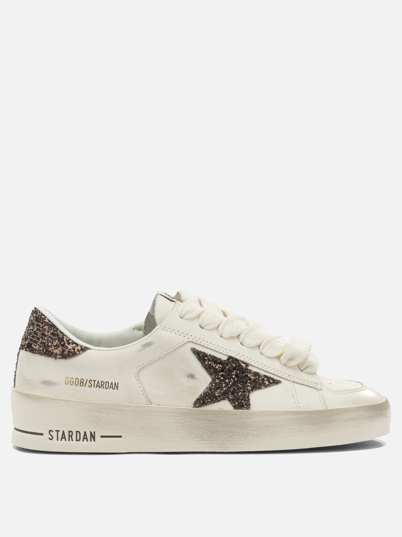 Low top sneakers 88% goat leather 12% cow leather - 100% rubber  White - Golden Goose Women | PDP | VIETTI Online Store | thumbnail