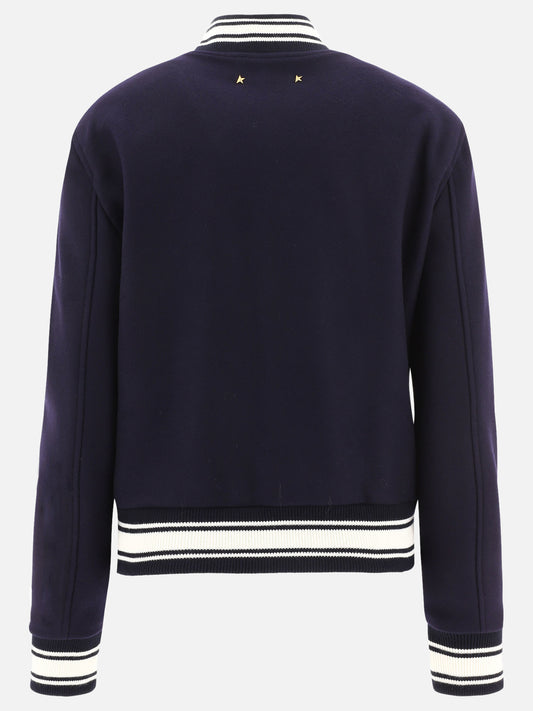 Bomber jackets Logo  Blue - Golden Goose Women | PLP | VIETTI Online Store | 2
