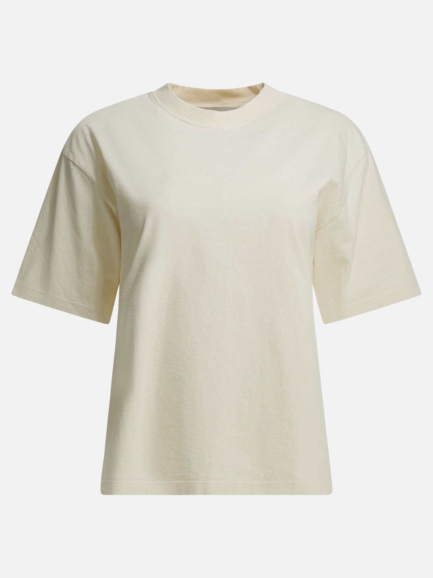 Crewneck t-shirts Logo  White - Golden Goose Women | PDP | VIETTI Online Store | thumbnail