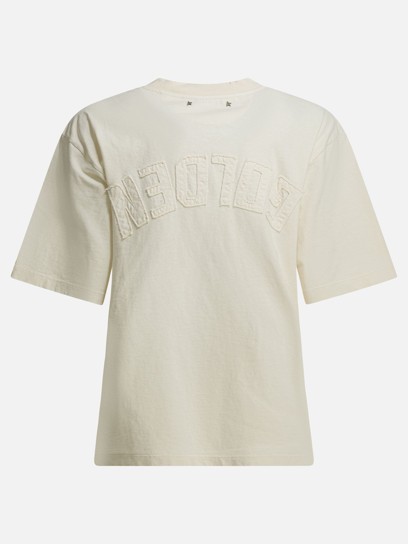 Crewneck t-shirts Logo  White - Golden Goose Women | PDP | VIETTI Online Store | Zoom-Modal_2
