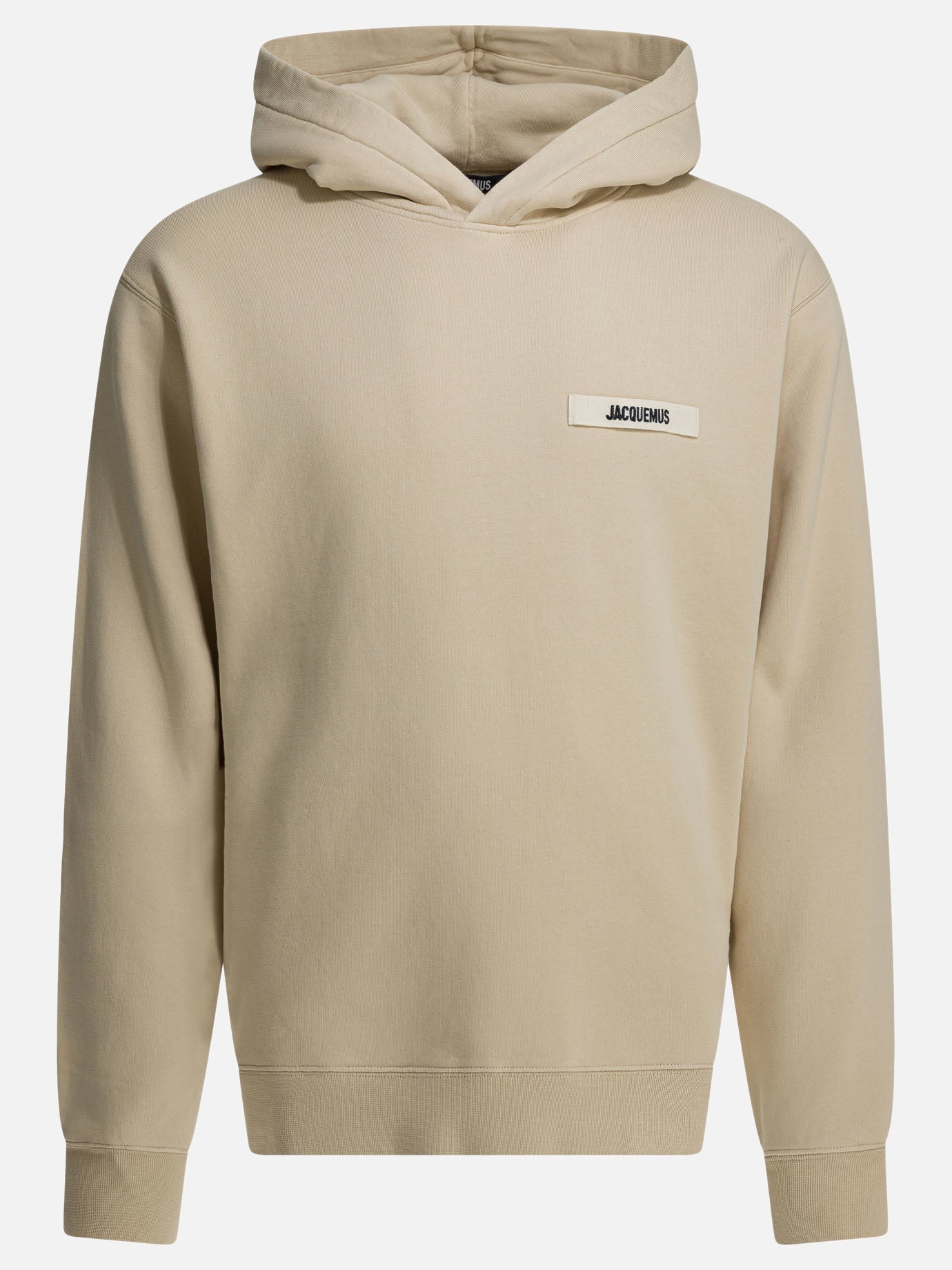 Hoodies Logo  Beige - Jacquemus Men | PDP | VIETTI Online Store | thumbnail