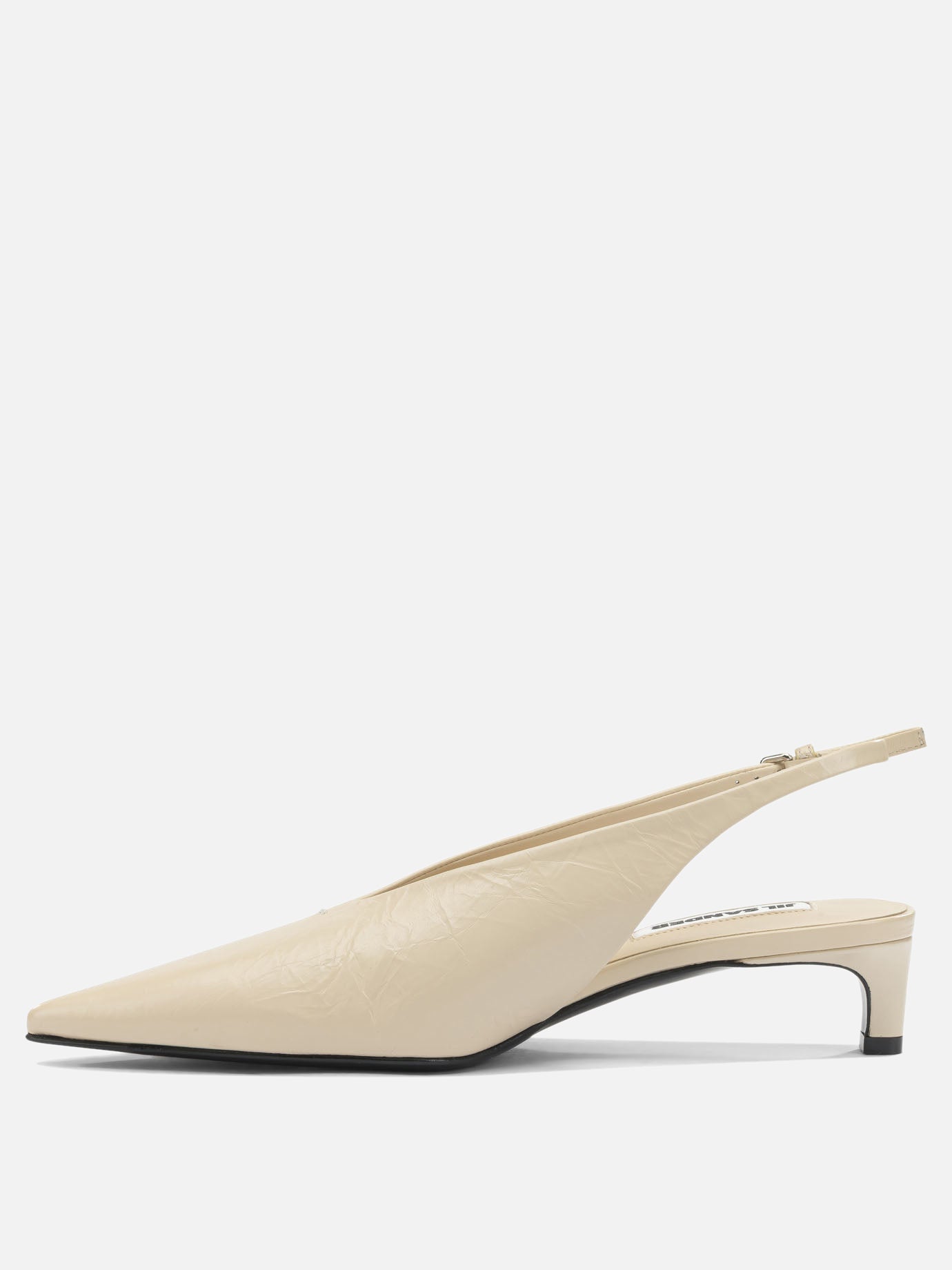 Slingback 100% calf leather - 100% calf leather  Beige - Jil Sander Donna | PDP | VIETTI Online Store | Zoom-Modal_3
