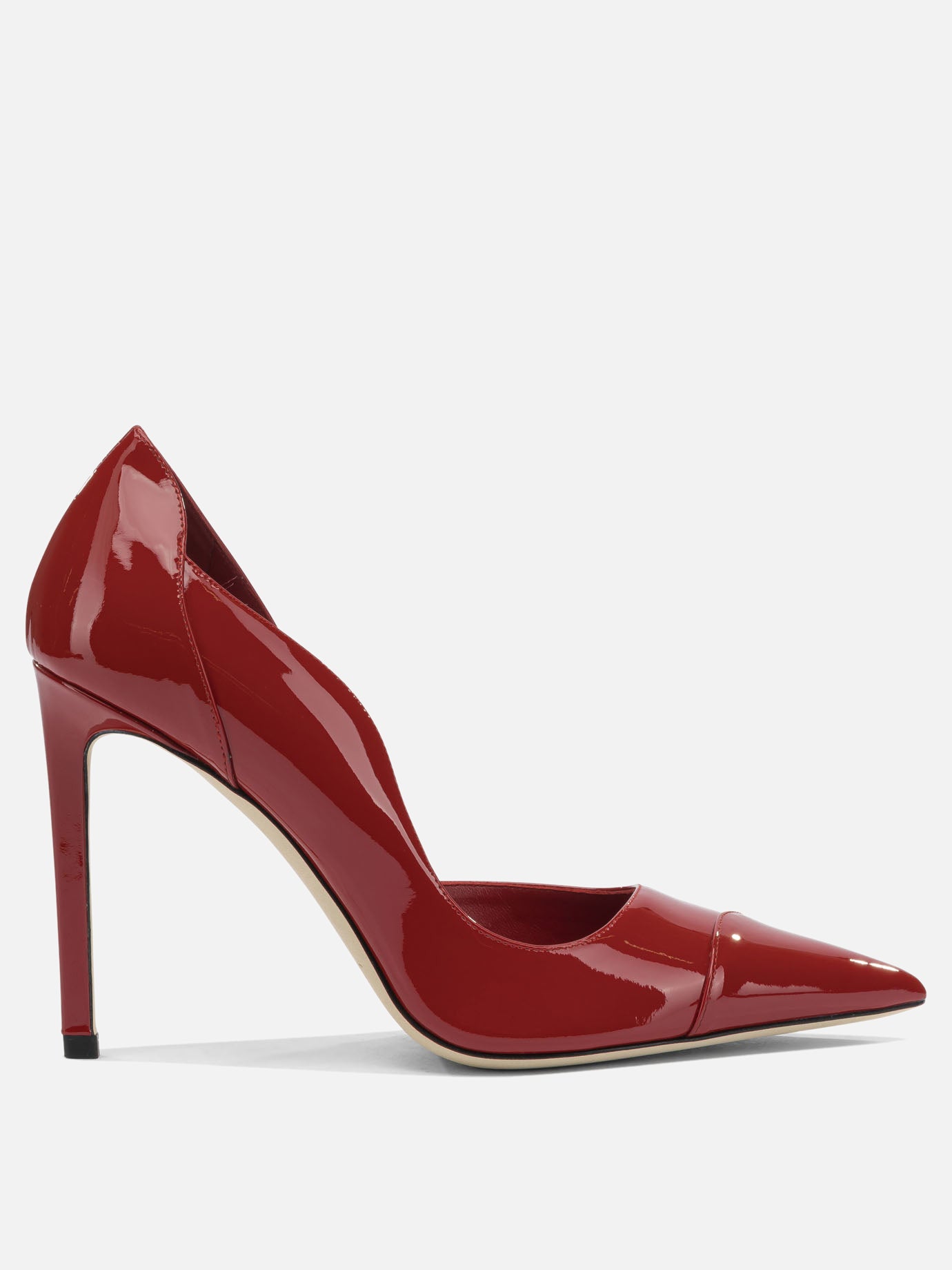 Pumps 88% leather 5% salpa 3% metal 4% plastic - 100% calf  Red - Jimmy Choo Women | PDP | VIETTI Online Store | thumbnail