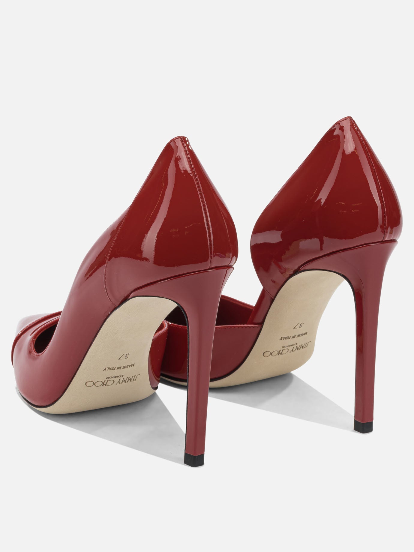 Pumps 88% leather 5% salpa 3% metal 4% plastic - 100% calf  Red - Jimmy Choo Women | PDP | VIETTI Online Store | thumbnail_4