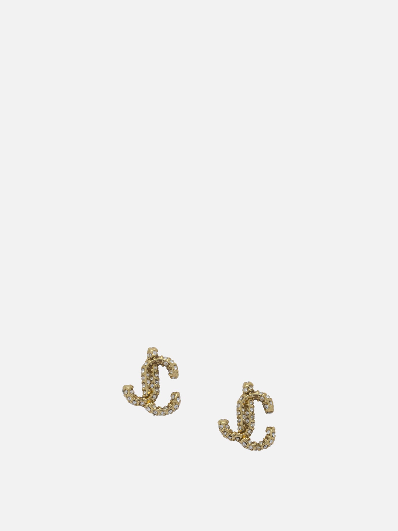 Earrings 90% brass 10% crystal  Gold - Jimmy Choo Women | PDP | VIETTI Online Store | thumbnail