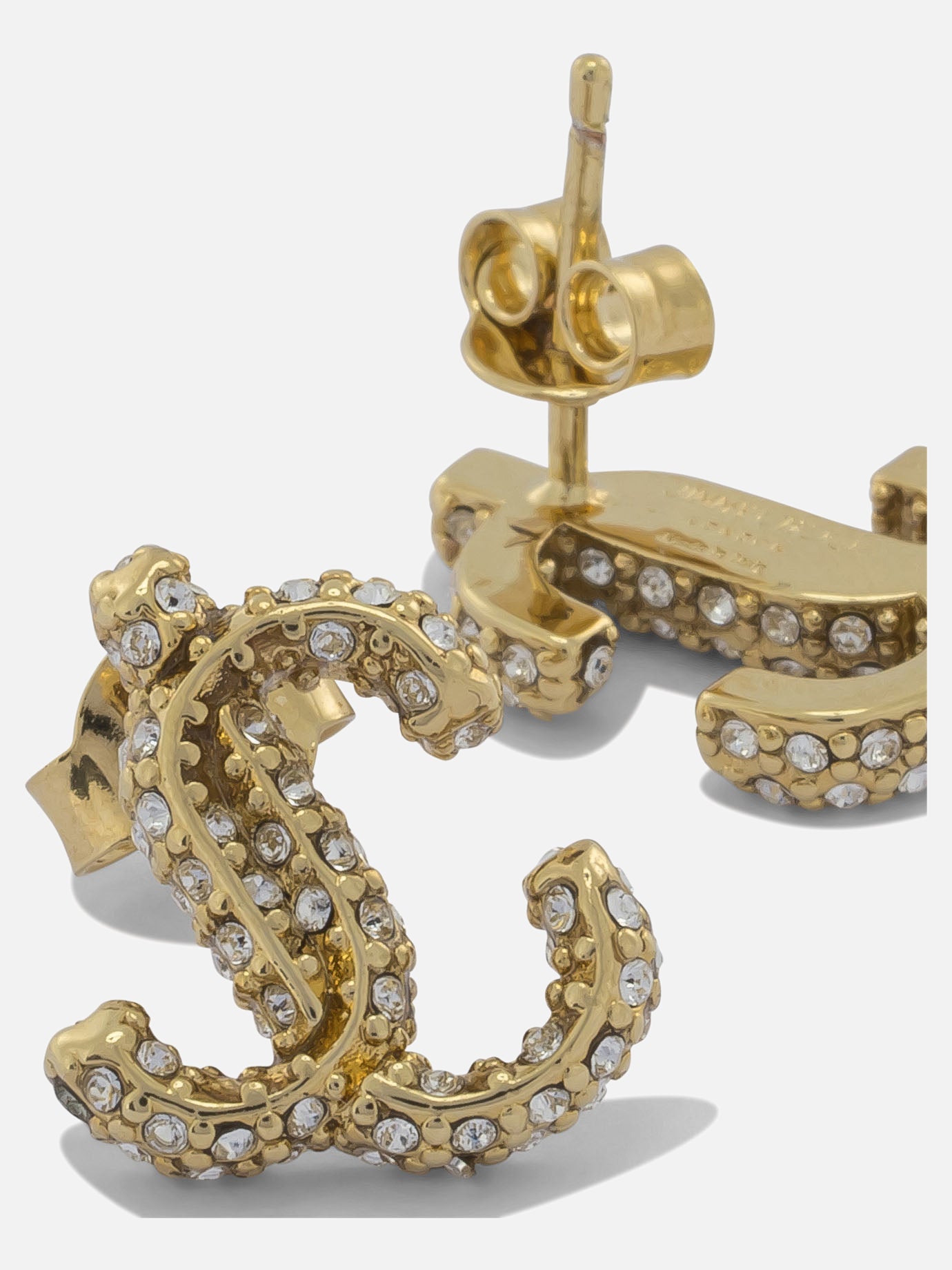 Earrings 90% brass 10% crystal  Gold - Jimmy Choo Women | PDP | VIETTI Online Store | Zoom-Modal_2
