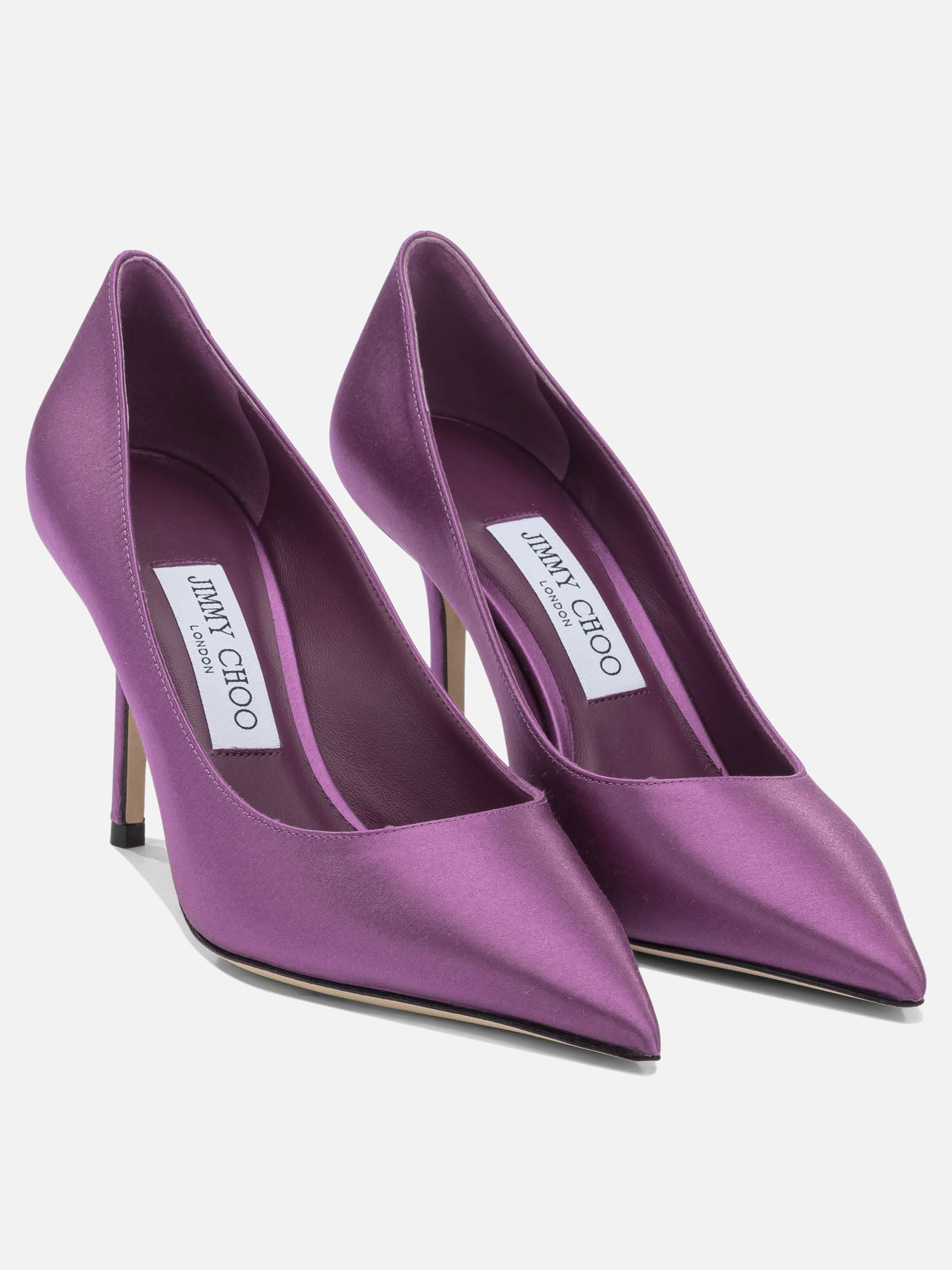 Pumps 77% textile 10% leather 5% salpa 5% plastic 3% metal - 100% calf  Purple - Jimmy Choo Women | PDP | VIETTI Online Store | Zoom-Modal_2
