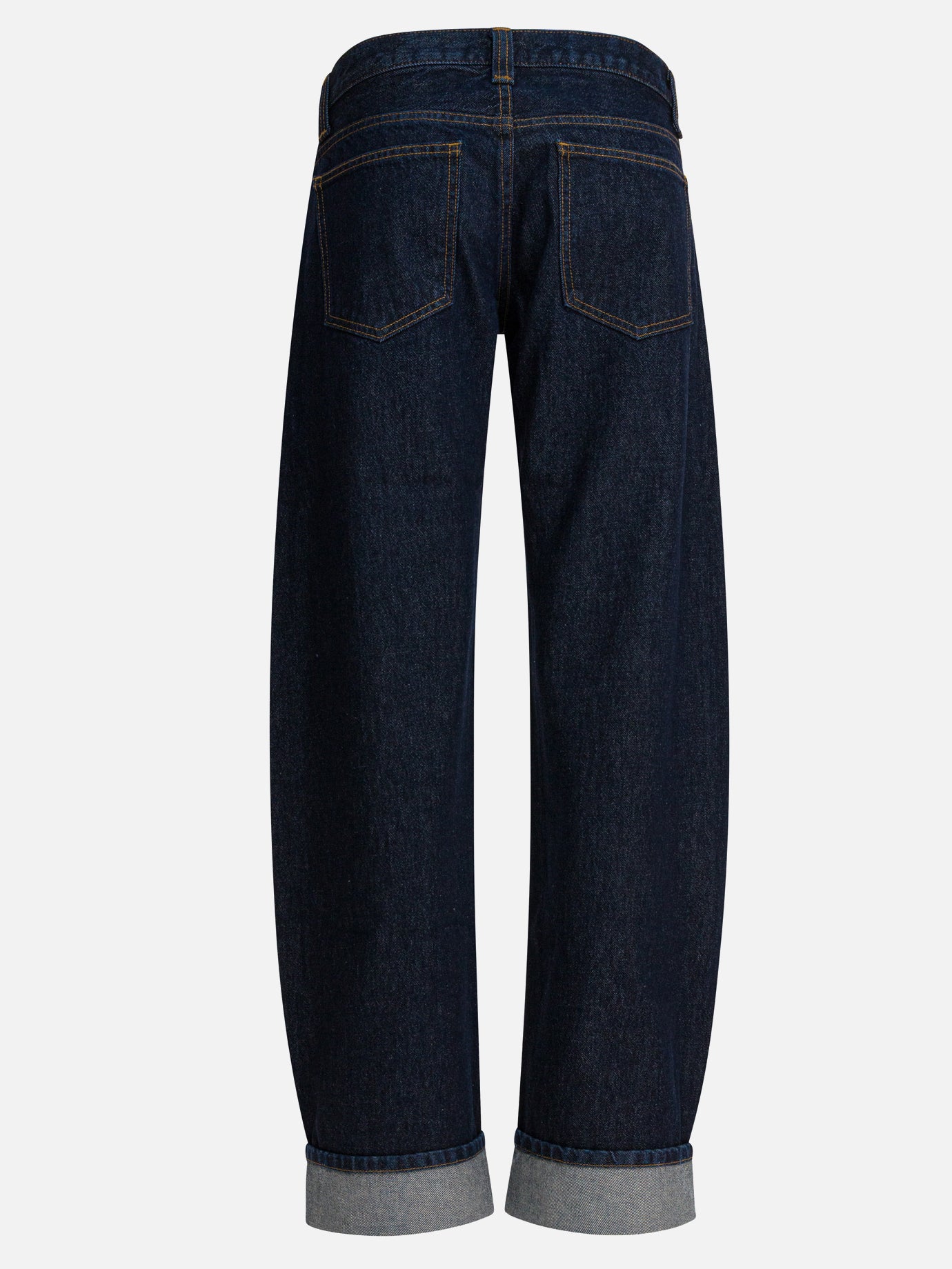 Wide-leg jeans Solid colour  Blue - Khaite Women | PDP | VIETTI Online Store | thumbnail_2
